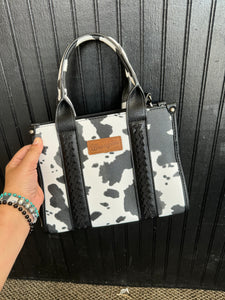 Cow print Wrangler Bags