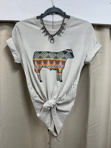 Aztec Steer Tee