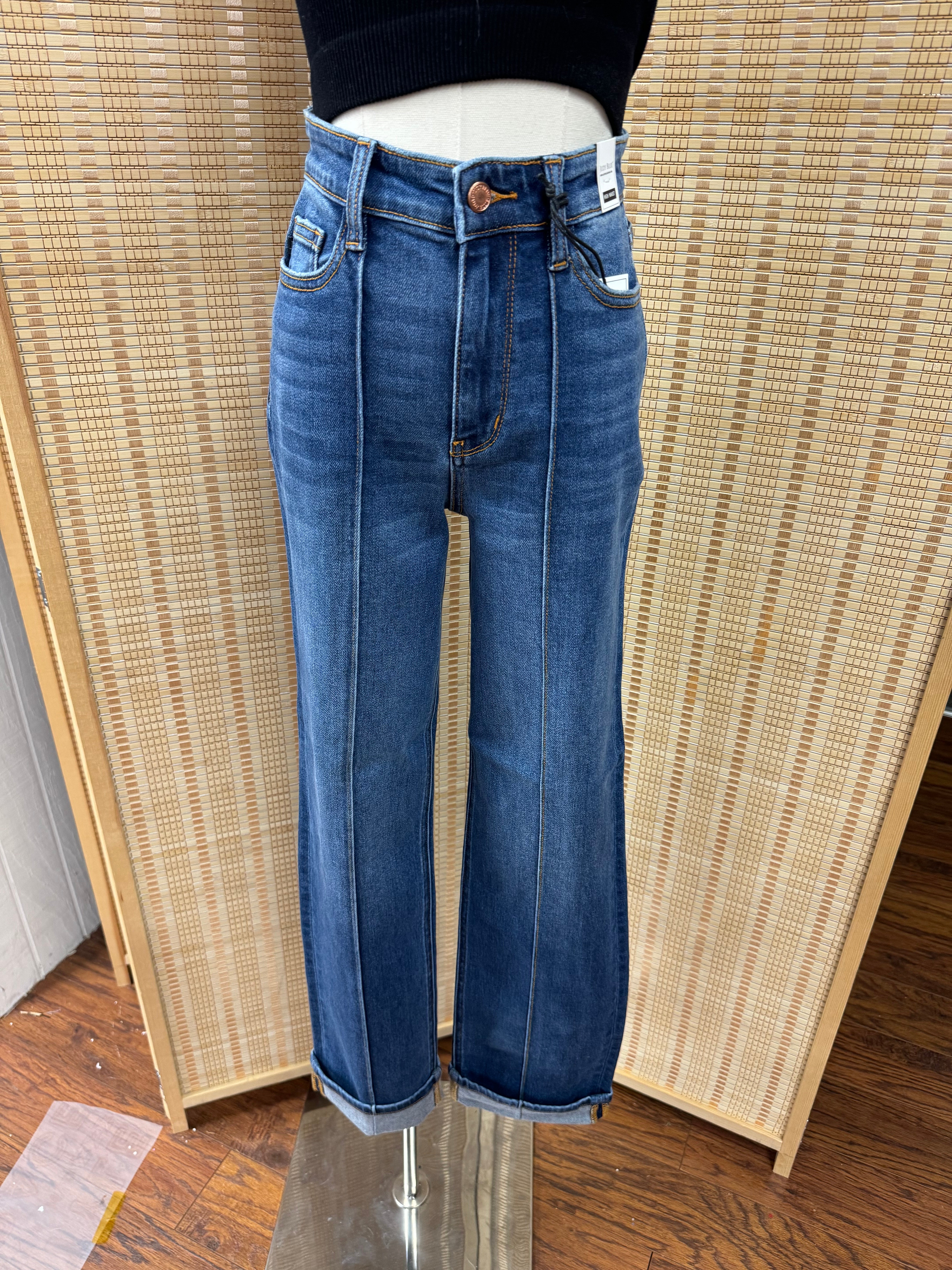 JB Straight Front Seam Jeans