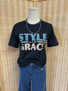 Classic Logo S&G Tee Black