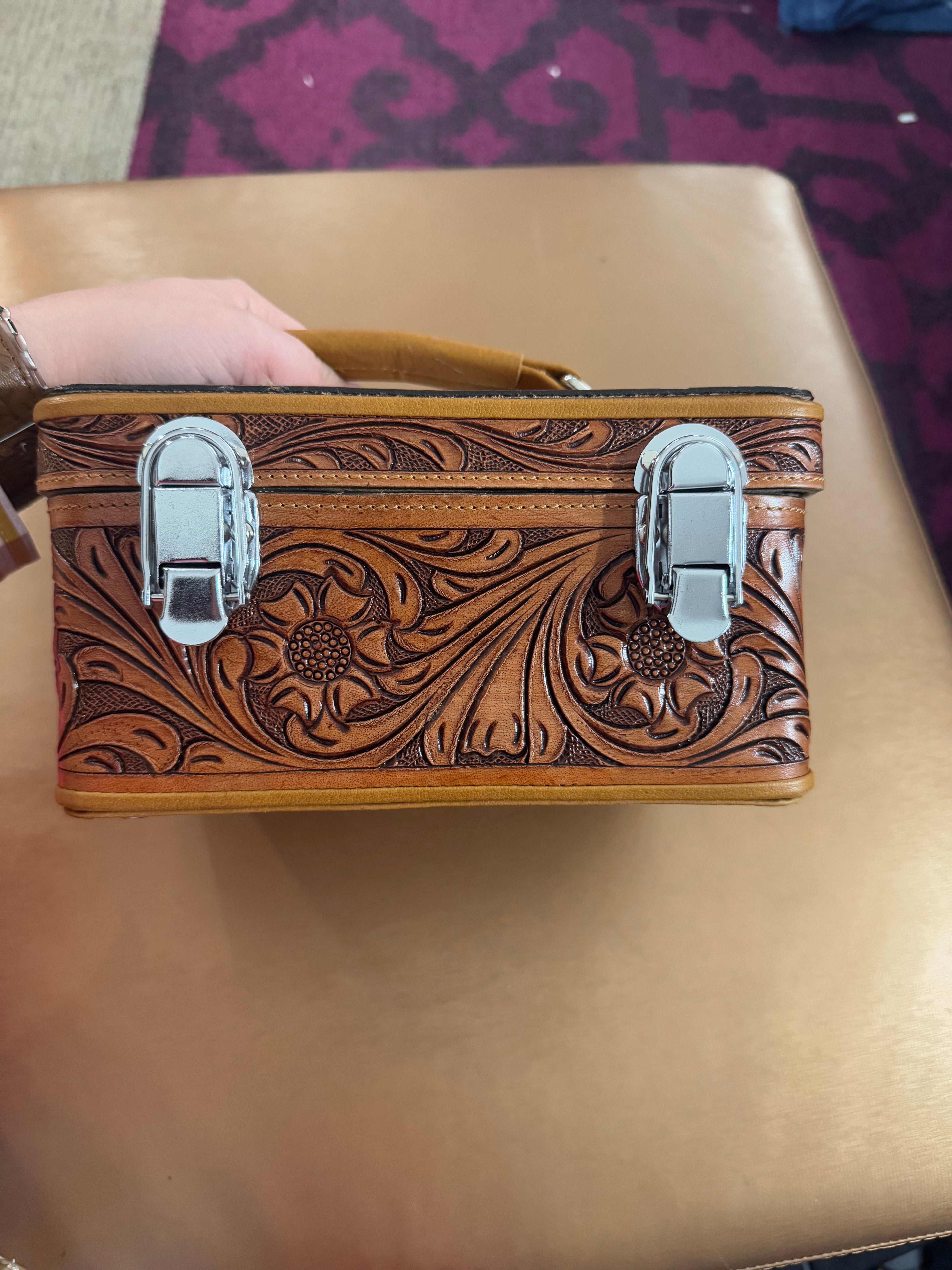 Tooled Jewelry Box