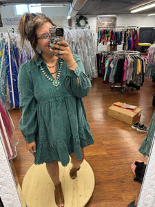 Hunter Green Dress