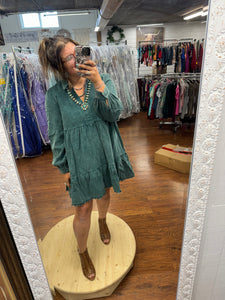 Hunter Green Dress