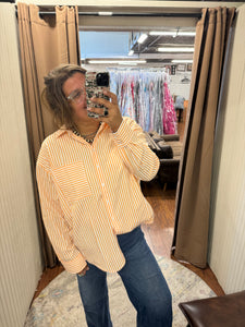 Citrus Striped Top